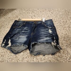 Rue21 Blue Jeans Shorts Mini